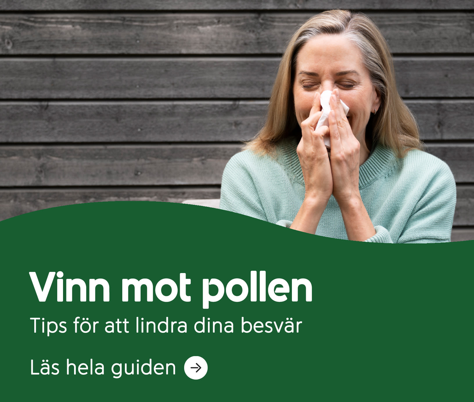 Vinn mot pollen. Tips för att lindra dina besvär. Läs hela guiden.