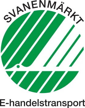 Svanenmärkt e-handelstransport: logotyp